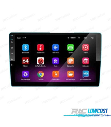 AUTO RADIO 9" ANDROID 13 QUAD CORE 64GB ROM