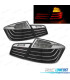 FAROLINS TRASEIROS PARA BMW SERIE 5 F10 10- LIGHT BAR FUNDO PRETO FUMADOS