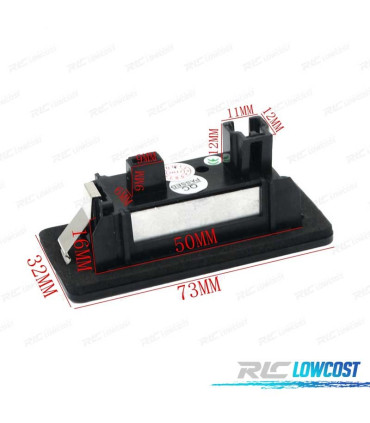 LUZES DE MATRÍCULA LED VOLKSWAGEN VW 10-16