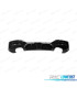 DIFUSOR TRASEIRO BMW F20 LCI 15- LOOK CS PRETO BRILHANTE