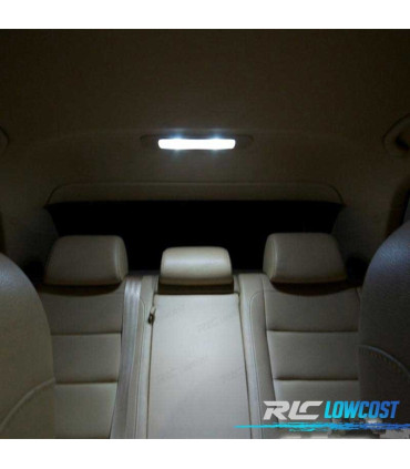 KIT COMPLETO 12 LAMPADAS LED INTERIOR PARA VOLKSWAGEN VW JETTA 5 MK5 05-10