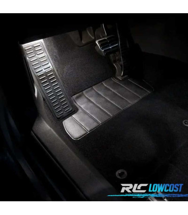 KIT COMPLETO 19 LAMPADAS LED INTERIOR PARA VOLKSWAGEN VW RABBIT GTI GOLF 5 MK5 L 06-09