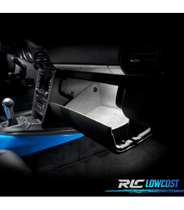 KIT COMPLETO 16 LAMPADAS LED INTERIOR PARA PORSCHE BOXSTER 987 BASE S 05-11