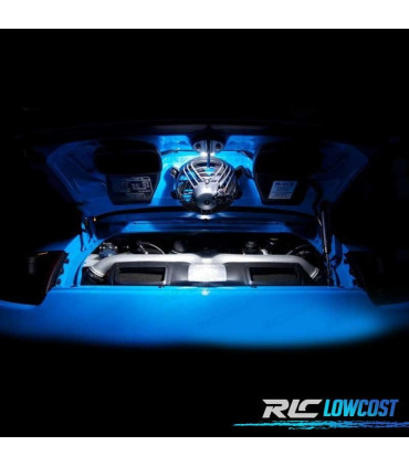KIT COMPLETO 16 LAMPADAS LED INTERIOR PARA PORSCHE BOXSTER 987 BASE S 05-11