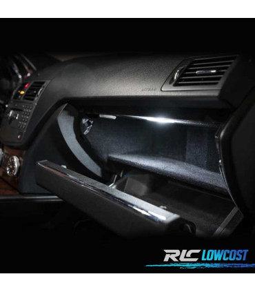 KIT COMPLETO 14 LAMPADAS LED INTERIOR PARA MERCEDES CLASE C S202 ESTATE WAGON C180 C200 C220 C230 C240 C250 C280 C43 AMG 96-01