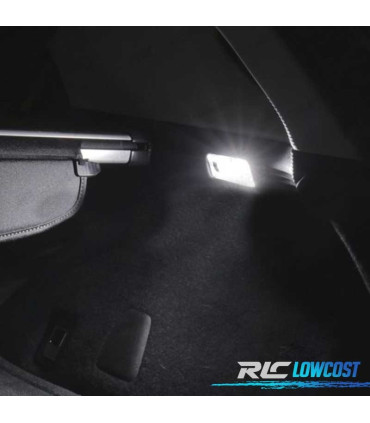 KIT COMPLETO 12 LAMPADAS LED INTERIOR PARA RENAULT MODUS GRAND MODUS 04-13