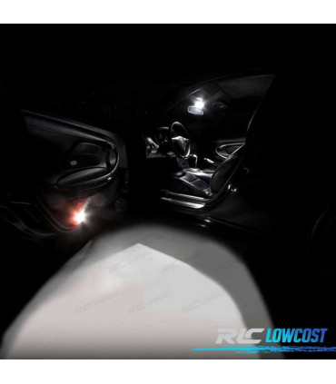KIT COMPLETO 12 LAMPADAS LED INTERIOR PARA MINI COOPER COUPE R58 12-15