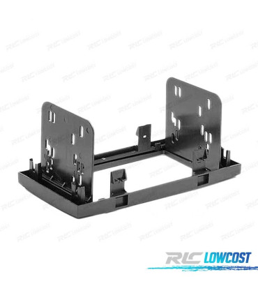 MOLDURA ADAPTADOR PRETO PARA RADIO 2-DIN PARA FORD FOCUS C-MAX S-MAX FUSION TRANSIT FIESTA GALAXY KUGA