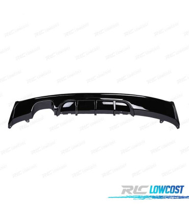 DIFUSOR BMW F22 13-15 LOOK M PERFORMANCE PRETO BRILHANTE
