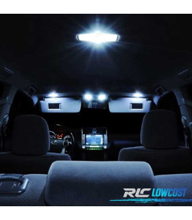 KIT COMPLETO 12 LAMPADAS LED INTERIOR PARA FIAT 500X 16-