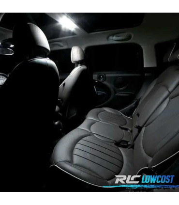 KIT 15 LAMPADAS LED INTERIOR PARA MINI COOPER S ALL4 JOHN COOPER WORKS COUNTRYMAN R60 11-13
