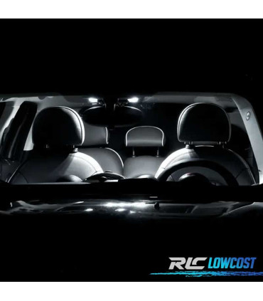 KIT 15 LAMPADAS LED INTERIOR PARA MINI COOPER S ALL4 JOHN COOPER WORKS COUNTRYMAN R60 11-13