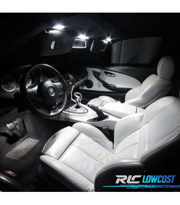 KIT COMPLETO DE 18 LÂMPADAS LED INTERIOR BMW 1 SERIE E88 CONVERTIBLE CABRIOLET 118I 120D 120I 123D 125I 128I 135I