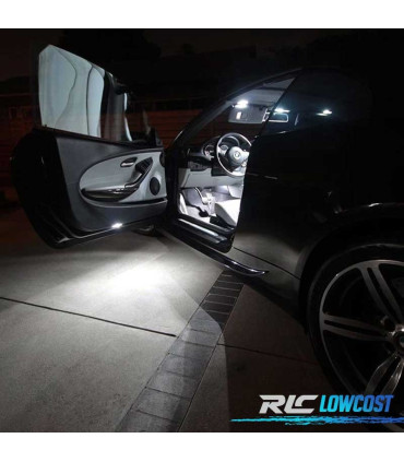 KIT COMPLETO DE 18 LÂMPADAS LED INTERIOR BMW 1 SERIE E88 CONVERTIBLE CABRIOLET 118I 120D 120I 123D 125I 128I 135I