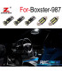 KIT COMPLETO 16 LAMPADAS LED INTERIOR PARA PORSCHE BOXSTER 987 BASE S 05-11