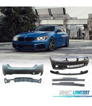 KIT CARROÇARIA BMW F32 F33 LOOK M PERFORMANCE PDC SRA