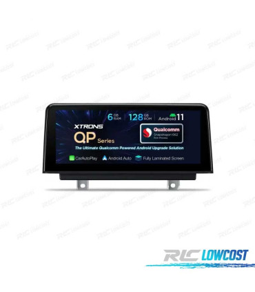 AUTO RÁDIO GPS ANDROID 12 PARA BMW SERIE 3 F30 F31 F34 SERIE 4 F32 F33 F36 13-16 NBT