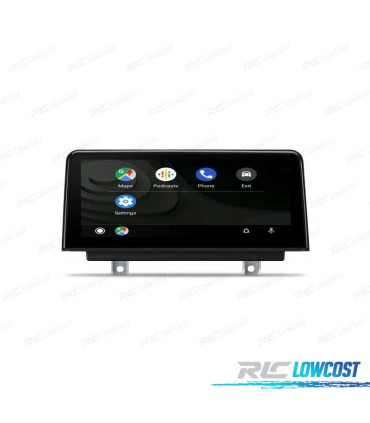 AUTO RÁDIO GPS ANDROID 12 PARA BMW SERIE 3 F30 F31 F34 SERIE 4 F32 F33 F36 13-16 NBT