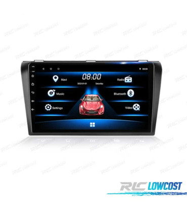AUTO RADIO GPS ANDROID 11 LCD TÁCTIL 7" PARA MAZDA 3 ANDROID BLUETOOTH
