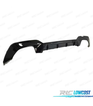 DIFUSOR BMW G20 G21 19- LOOK M PERFORMANCE COMPETITION PRETO BRILHANTE