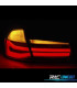 FAROLINS TRASEIROS BMW F30 11-15 BERLINA TUBE LIGHT FUMADOS