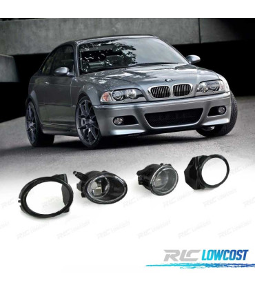 FARÓIS NEVOEIRO PÁRA-CHOQUES BMW E46 98-06 E39 95-03 LOOK M