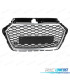 GRELHA AUDI A3 8V 17-19 LOOK RS3 PRETO PRATEADO