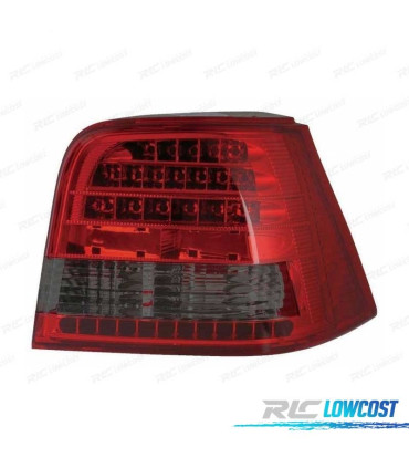 FARÓIS VOLKSWAGEN VW GOLF 4 97-03 LED VERMELHO FUMADO
