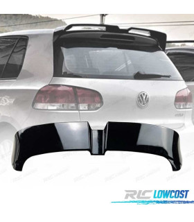 ALERON SPOILER VOLKSWAGEN VW GOLF 6 08-13 LOOK OETTINGER PRETO BRILHANTE