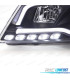 FARÓIS COM LUZ DIURNA TFL AUDI A3 8P 08-12 FUNDO PRETO