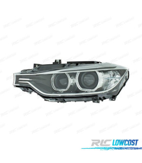 FAROL XENON ESQ BMW F30 F31 11-15 FUNDO PRETO
