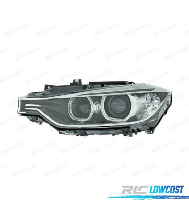 FAROL XENON ESQ BMW F30 F31 11-15 FUNDO PRETO
