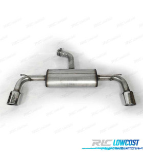 LINHA DE  ESCAPE PARA VOLKSWAGEN VW GOLF 7 GTI 12-17 CROMADO