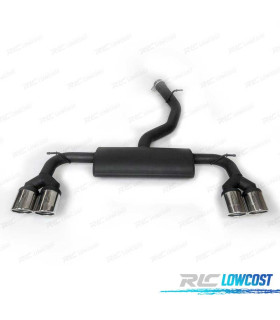 LINHA DE  ESCAPE VW GOLF 7 R 12-17 CROMADO