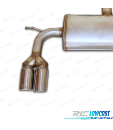 LINHA DE  ESCAPE PARA VOLKSWAGEN VW SCIROCCO 08-13  CROMADO