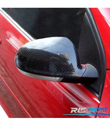 CAPAS DE ESPELHOS RETROVISORES VW GOLF 5 03-08 CARBONO