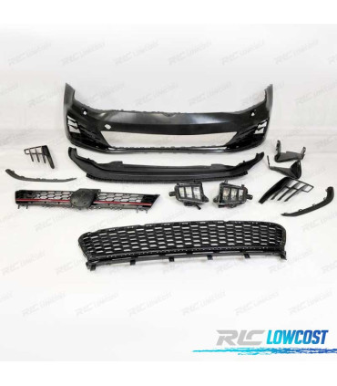 PÁRA-CHOQUES DIANTEIRO VOLKSWAGEN VW GOLF 7 12-17 LOOK GTI + NEBLINAS