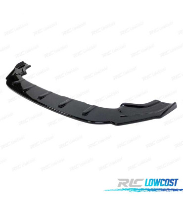 SPOILER LIP VOLKSWAGEN VW GOLF 7.5 R20 17-20 PRETO BRILLANTE