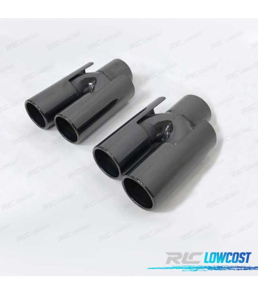 PONTEIRA DE ESCAPE BMW E60 E90 E92 E93 F10 F30 03-19 PRETO