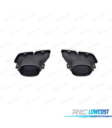 PONTEIRA DE ESCAPE MERCEDES CLASSE E W213 E63 16-19 CROMADO