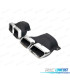 PONTEIRA DE ESCAPE PARA MERCEDES CLASSE GLC X253 15- CROMADO
