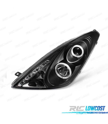 FAROS TOYOTA CELICA 01-07 ANGEL EYES FUNDO PRETO