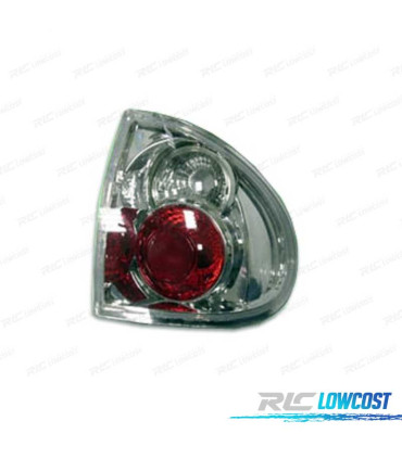 FAROLINS RENAULT LAGUNA 95-01 LOOK LEXUS FUNDO CROMADO