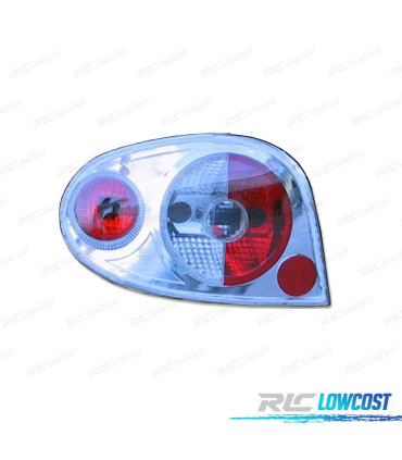 FAROLINS RENAULT MEGANE 99-02 LOOK LEXUS FUNDO CROMADO
