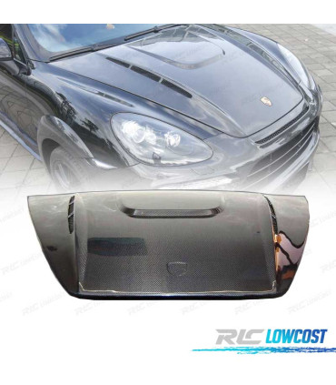 CAPÔ PORSCHE CAYENNE 958 11-14  COM  ENTRADA DE AR CARBONO