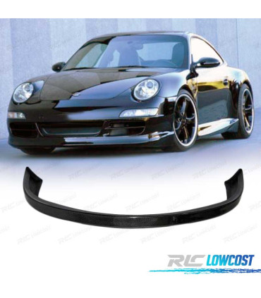 SPOILER LIP FRONTAL PORSCHE 997 05-08 CARBONO