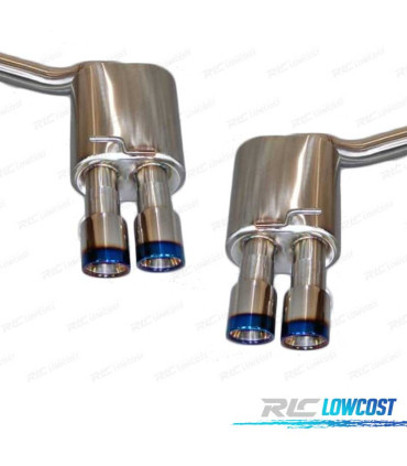 LINHA DE ESCAPE PORSCHE PANAMERA 3.8 12-16 AZUL