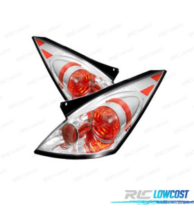 FAROLINS NISSAN 350Z 02-09 FUNDO CROMADO