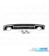 DIFUSOR TRASEIRO AUDI A3 8V LOOK RS3 SPORTBACK 13-15 + PONTEIRA DE ESCAPE