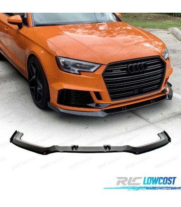 SPOILER LIP FRONTALAUDI A3 RS3 16- PRETO